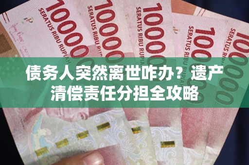 武汉债务人突然离世咋办？遗产清偿责任分担全攻略