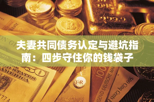 武汉夫妻共同债务认定与避坑指南：四步守住你的钱袋子