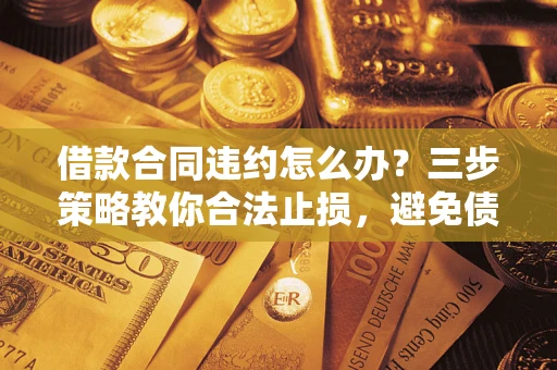 武汉借款合同违约怎么办？三步策略教你合法止损，避免债务危机升级