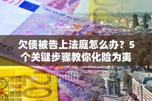 武汉欠债被告上法庭怎么办？5个关键步骤教你化险为夷